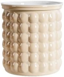 2PCS Self Watering Planters 4.7 Inch Self Watering Pots for Indoor Plants, African Violet Pots with Wick Rope, Flowers, Succulents, Herb, House Plants (Cream)