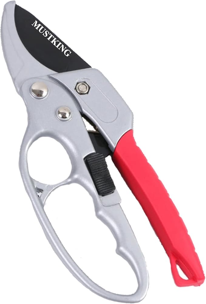 Premium German-Made Pruning Shears – Ergonomic, Heavy-Duty Hand Pruners Designed for Precision Cutting of Plants; Ideal for Gardeners and Individuals with Arthritis or Reduced Hand Strength