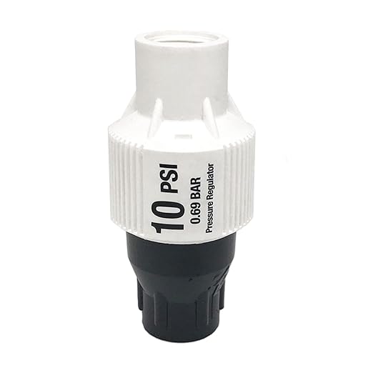 Drip Irrigation Kit Pressure Regulator 10 PSI 3/4'' Female Thread