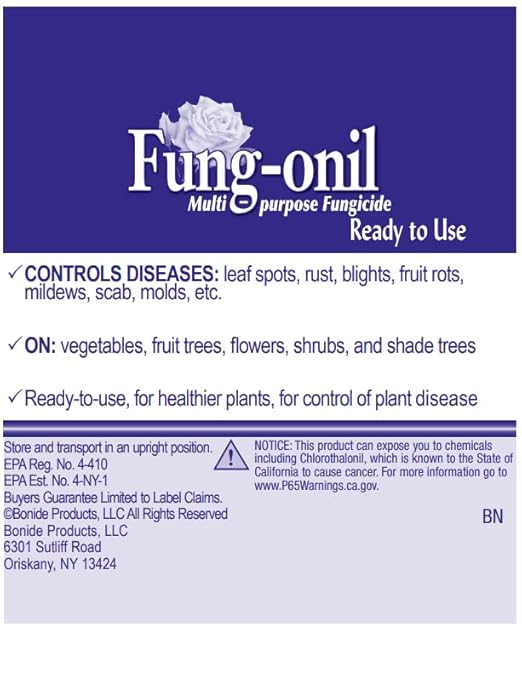 Fung-Onil Multi-Purpose Fungicide Ready to Use
