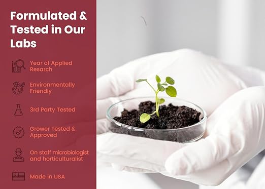 Continuum All-Natural Root Booster & Plant Probiotic |Boosts Growth, Root Development, Soil Health & Yields |Beneficial Bacteria Supplement for Strong, Healthy Plants|Gardens, Lawns, Medicinal & Hydro
