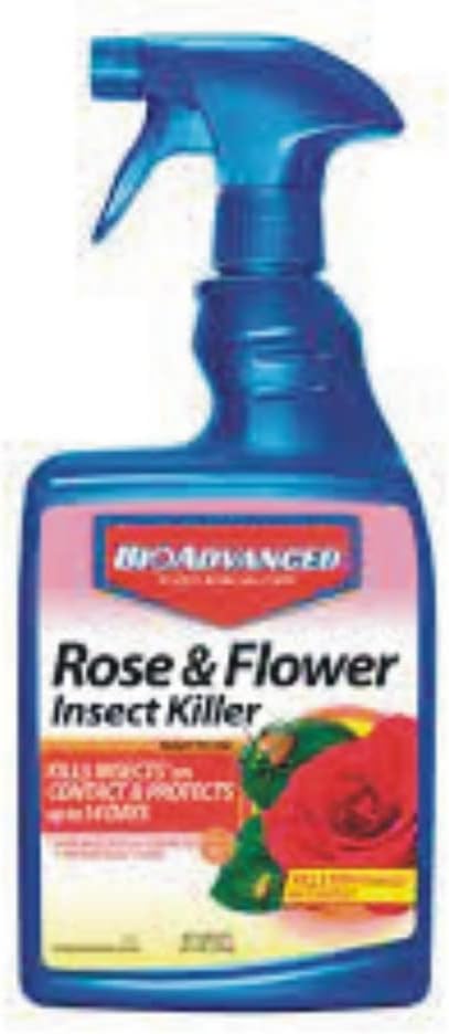 BioAdvanced Rose and Flower Insect Killer, Ready-to-Use, 24 oz (Pack of 2)