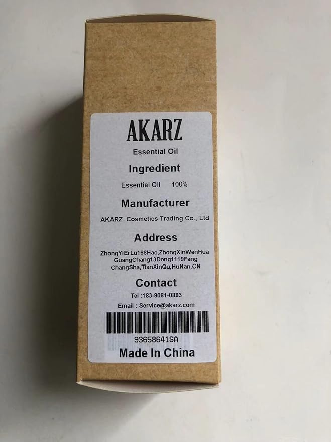 AKARZ 100ml Pine Needle Essential Oil Natural Pine Needle Oil Pure for Candle Making,DIY Skincare Products Massage,Home Spa Relaxation