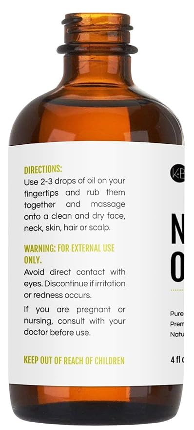 Kate Blanc Cosmetics Neem Oil for Skin, Hair & Face. Safe for Dog, Plants, Scalp (4oz, Organic, Cold Pressed, Concentrate) (Pack of 2)