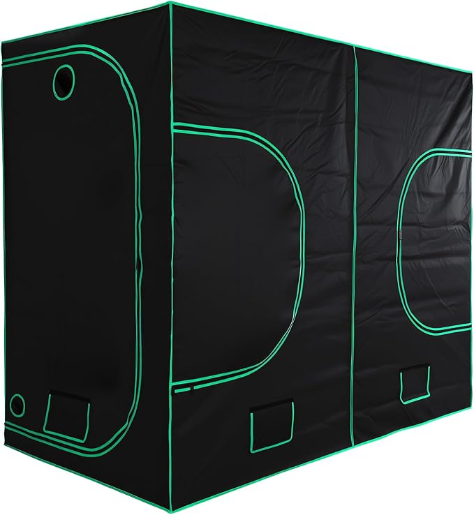 Generic 7.87x3.94ft Hydroponic Indoor Plant Grow Tents with Observation Window 94x47x78inch Waterproof Grow Tent for Fruit Flower Veg