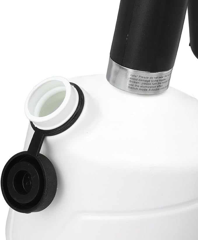 Dioche Electric Plant Spray Bottle with Large Capacity & Rechargeable Battery, Automatic Garden Tool for Indoor & Outdoor Use, Black (Black)