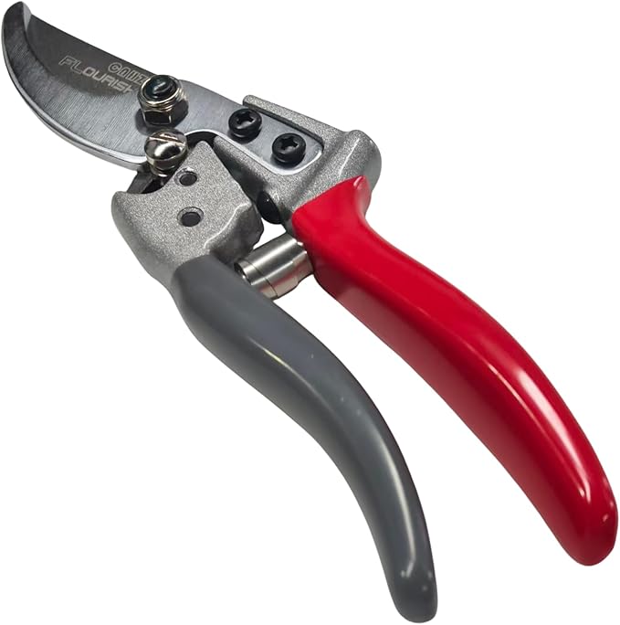 Pruning Shears for Gardening - 8.5" Professional SK5 Steel Bypass Garden Shears, Sharp Heavy Duty Hand Pruners, Handheld Clippers Tools for Garden Care