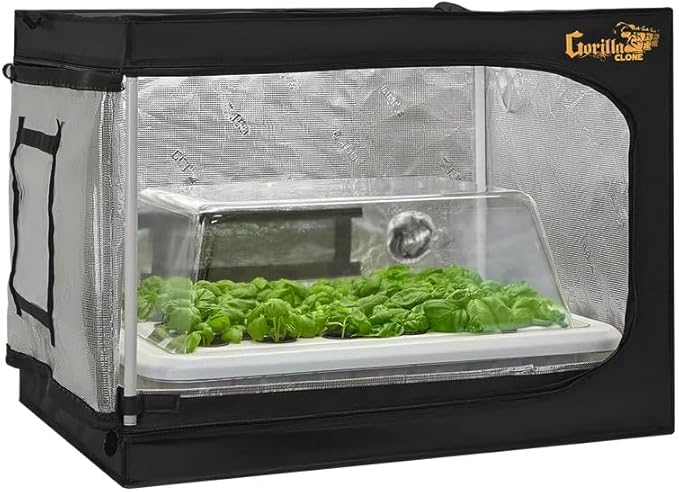 Gorilla Clone Tent | Complete Hydro Cloning Kit (24" x 24" x 32")