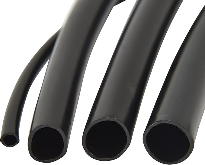 Raindrip 016010T 1/4-Inch Drip Irrigation Supply Tubing,100-Foot.,for Drip Irrigation,Drip-Emitters,Irrigation-Parts,Systems,Black Polyethylene,(Pack of 10)