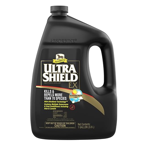 Absorbine UltraShield EX 128oz Insecticide, Kills & Repels Flies, Mosquitoes, Ticks, Fleas, Lice, Use on Horses, Dogs, Premises