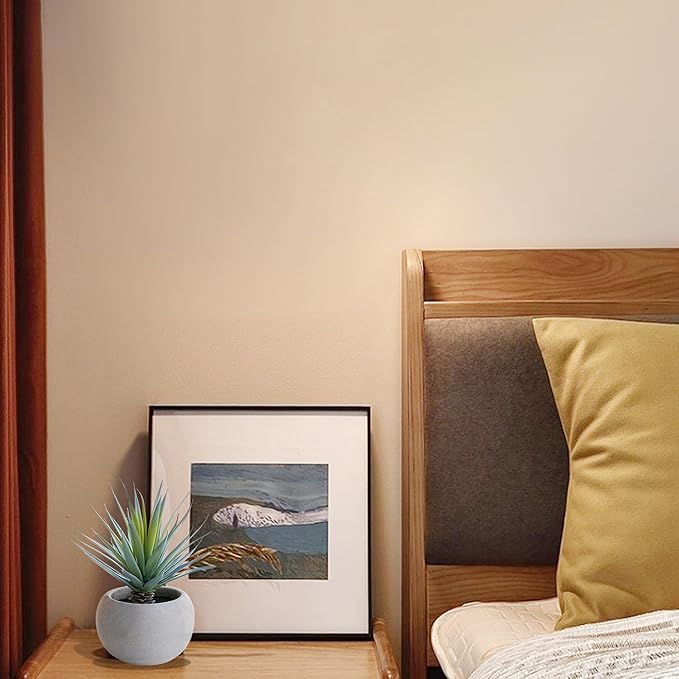 Jahe Artificial Plants Indoor, Matte Pot Mini Artificial Plants Agave, 8.07 in Faux Agave Plant UV Resistant Gray Cement Pot, Perfect for Living Room Bathroom Study Desk Decor, Ideal as a Gift, 1 Pcs