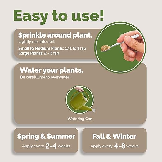 Granular Bonsai Fertilizer – Slow Release Plant Food for Compact Growth & Healthy Foliage, 6 oz