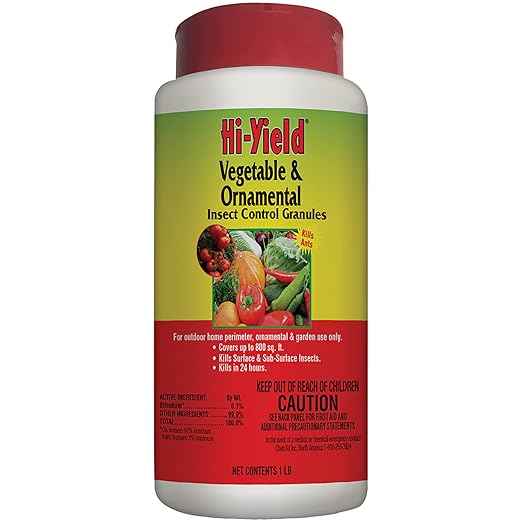 Hi-Yield (32327) Vegetable & Ornamental Insect Control Granules (1lb)