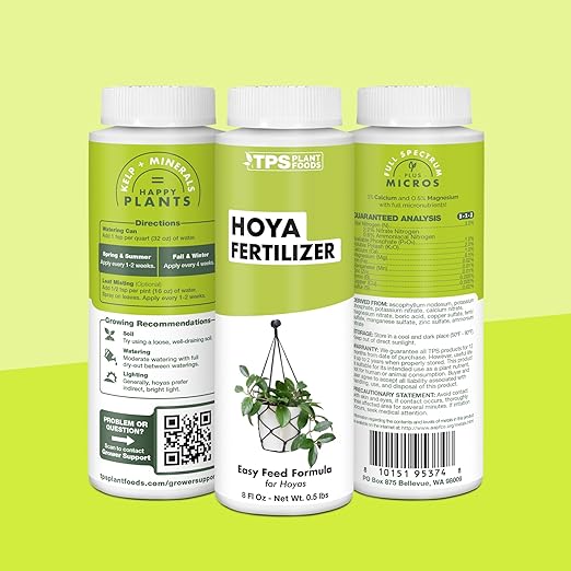 Hoya Fertilizer – Liquid Plant Food for More Blooms, Thick Waxy Leaves & Longer Vines, 32 oz