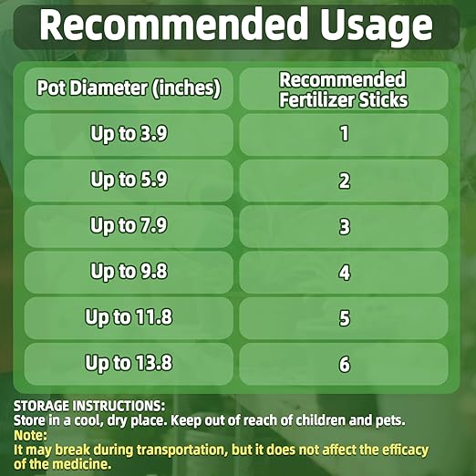 RAINFLOW 90PCS Slow Release Fertilizer Spikes for Indoor Plants - Long Lasting Plant Food Spikes for Houseplants Orchids Potted Plants, Easy to Use Fertilizer Sticks for Indoor Flowers Foliage Growth