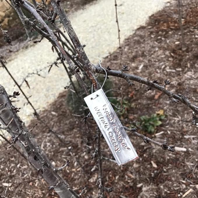 Aluminum Plant Labels - 200PCS Metal Tags with Wires for Plant Markers, Tree Tags, Outdoor Identification and Greenhouse