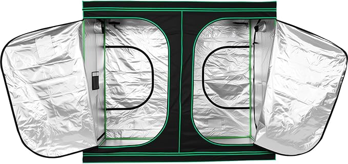 94x47x78inch Hydroponic Indoor Plant Grow Tents with Observation Window Garden Growing Dark Room for Fruit Flower Veg