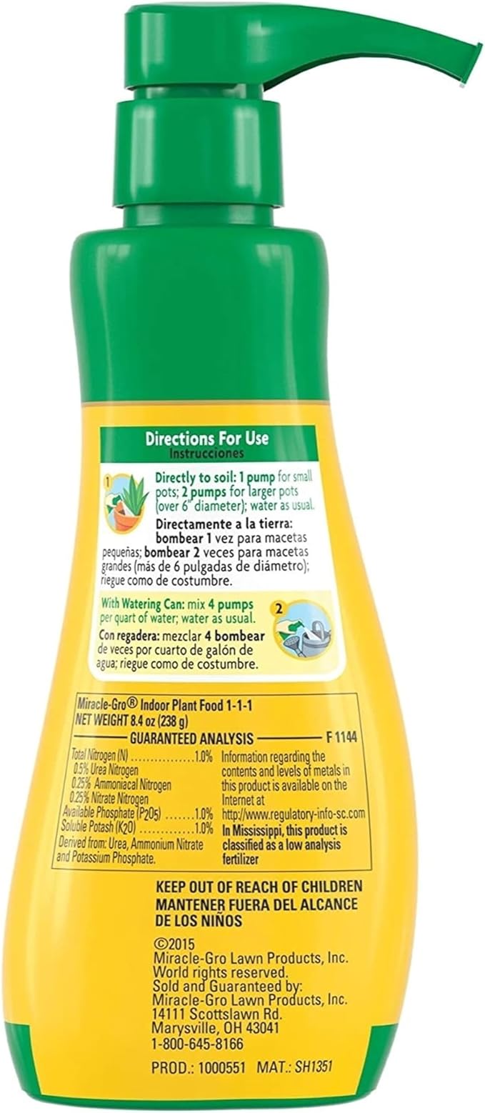 Miracle-GRO Liquid Plant Food 8 oz.