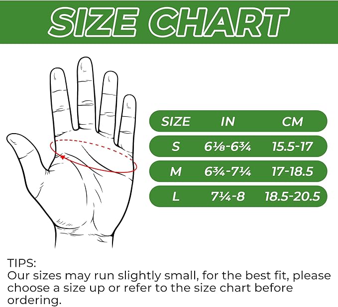 HANDLANDY Work Gloves for Women, Breathable Leather Gardening Glove for Yard Maintenance, Hand Protection with Touch Screen