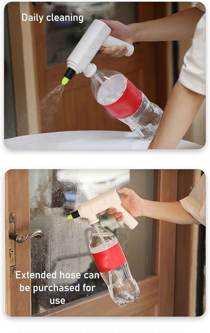 Yosoo Electric Plant Sprayer, Handheld Automatic Watering Sprayer with Spray Bar, Can be Used with Different Types of Bottles (A)