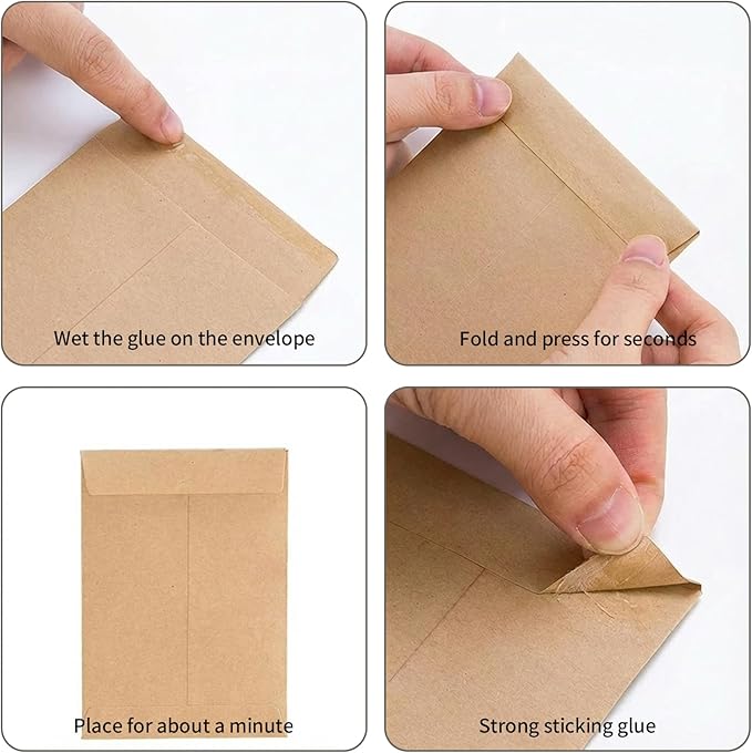 30 Pcs Seed Envelopes, 30 Pcs Plant Labels and 1 Plant Marker (Green)