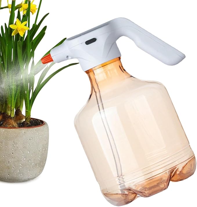 Spray Bottles Mist Sprayer – Electric Mist Sprayer, Transparent Cleaning Tool | USB Rechargeable Container, 3L Multifunction Bottle for Gardening Tasks, Plant Watering, Home Cleaning, Outdoor Use