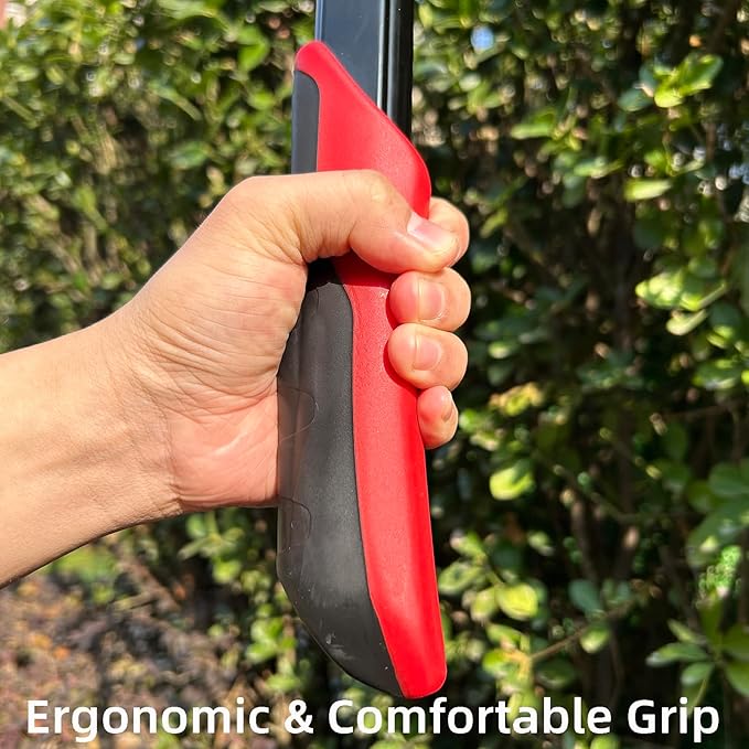 YRTSH Hedge shears, Extendable 26"-32" Hedge Clippers with Sharp Wavy Blade, Manual Hedge Trimmer for Trimming Borders and Shaping Shrubs, Garden Shears Pruner for Lawn and Yard Tools