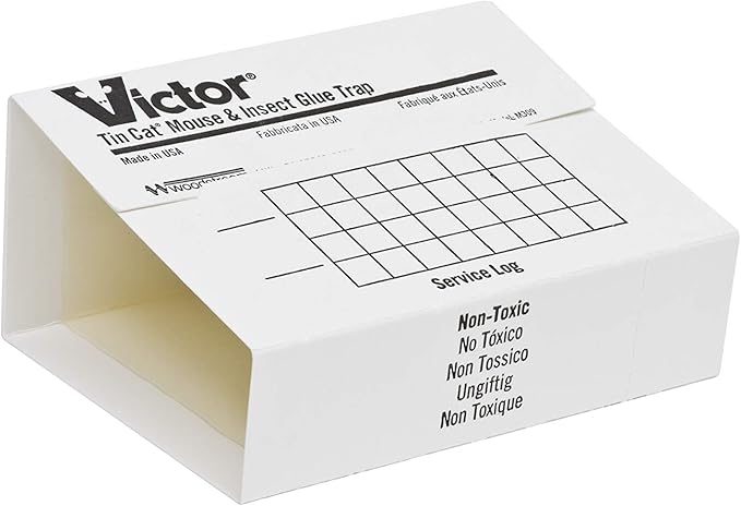 Victor M309 Professional Glue Boards for Insect and Rodent monitoring - 72 Glue Boards