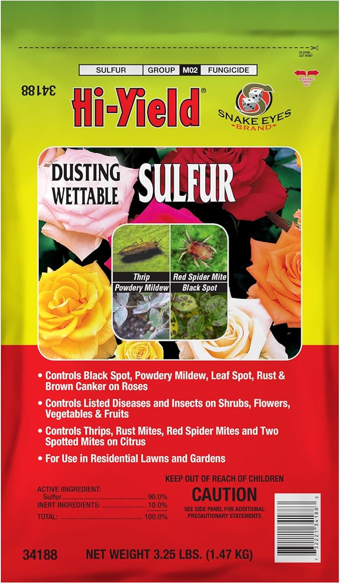 Hi-Yield (34188) Dusting Wettable Sulfur (3.25 lb.)