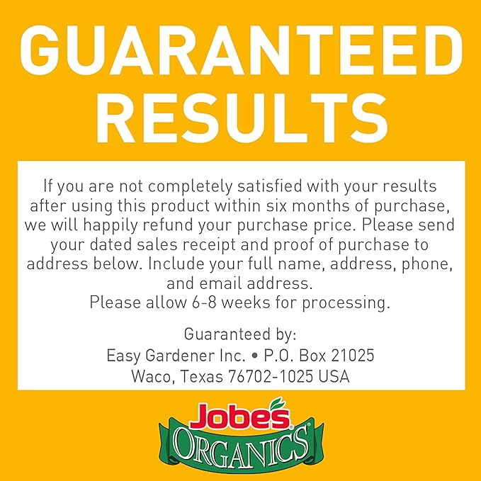 Jobe’s Organics Garden Fertilizer Spikes, Easy Plant Care Fertilizer for Fruit and Citrus Plants and Trees, 6 Count