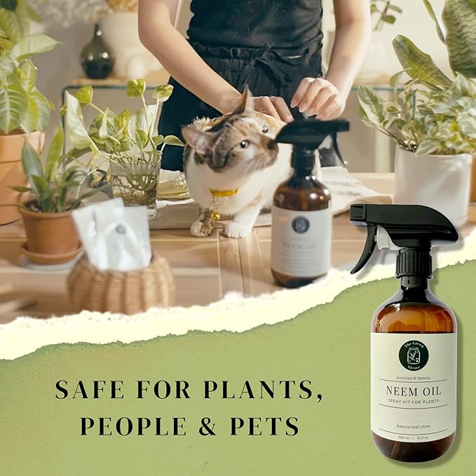 Plant Vitality Duo – Liquid Fertilizer & Neem Oil