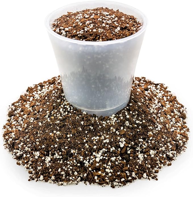 Gardenera Premium House Plant and Tropical Plant Potting Soil - Re-Potting Soil for All Types of Indoor House Plants - 5 Quart