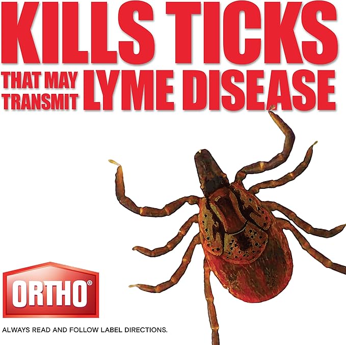 Ortho Home Defense Insect Killer for Lawn & Landscape Ready-To-Spray - Hose-End Applicator, Kill Ants, Ticks, Mosquitoes, Fleas & Spiders, 32 fl. oz.