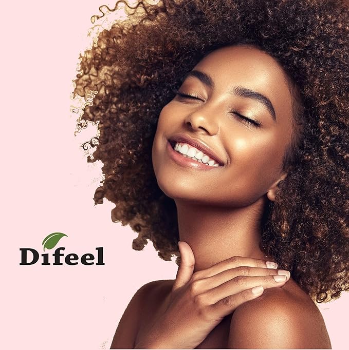 Difeel Biotin Growth and Curl Pro-Growth Root Stimulator 2.5 oz. (Pack of 3) - Deep Treatment for Hair Growth and Damaged Curly Hair