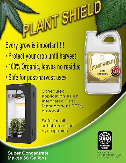 Plant Shield | Organic and Safe | Concentration Makes 50 Gallons