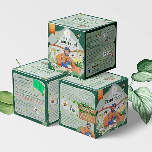 Go Garden All in One Plant Food Fertilizer | Better Plant Growth Guaranteed - Water Soluble Formula for Easy Use of Plants | 10 sachets, 250 gm