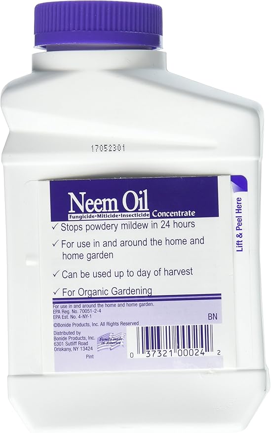 Bonide Neem Oil Fungicide Miticide Insecticide Concentrate 16 fl. oz.