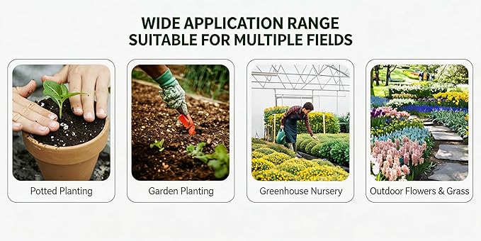 3-in-1 Soil Test Kit: Soil Moisture Meter, pH Meter, and Fertility Tester. Ideal for Gardens, Farms, Plants, Outdoor and Indoor use, Lawn Care, and houseplants. No Battery Required.