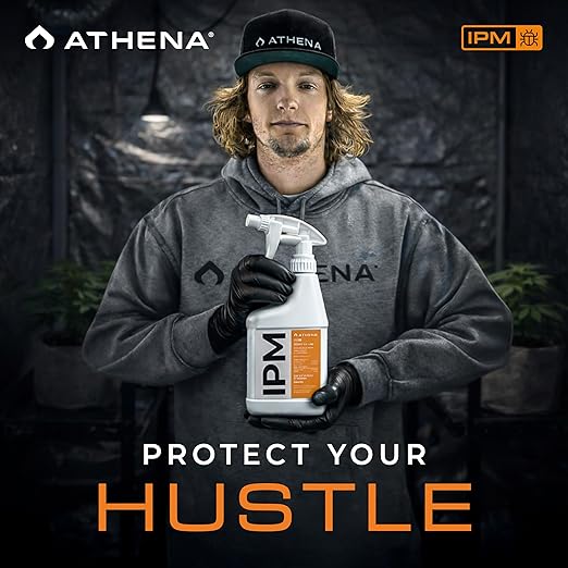 Athena IPM Plant Pest Control Ready-to-Use Spray | Broad Spectrum Fungicide & Insecticide for Indoor and Outdoor Plants | Supports Control of Spider Mites, Powdery Mildew, and Common Plant Pests
