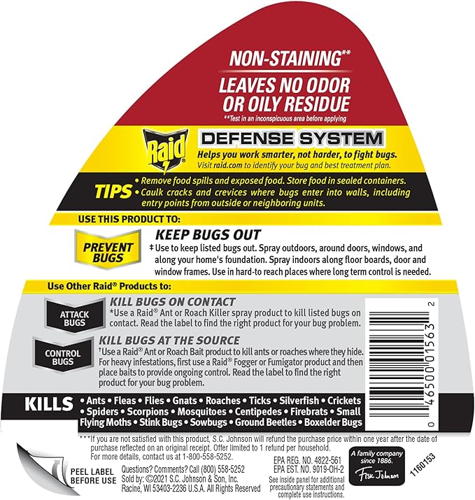 Raid Max Perimeter Protection, 30 Oz Bottle (Pack of 2)