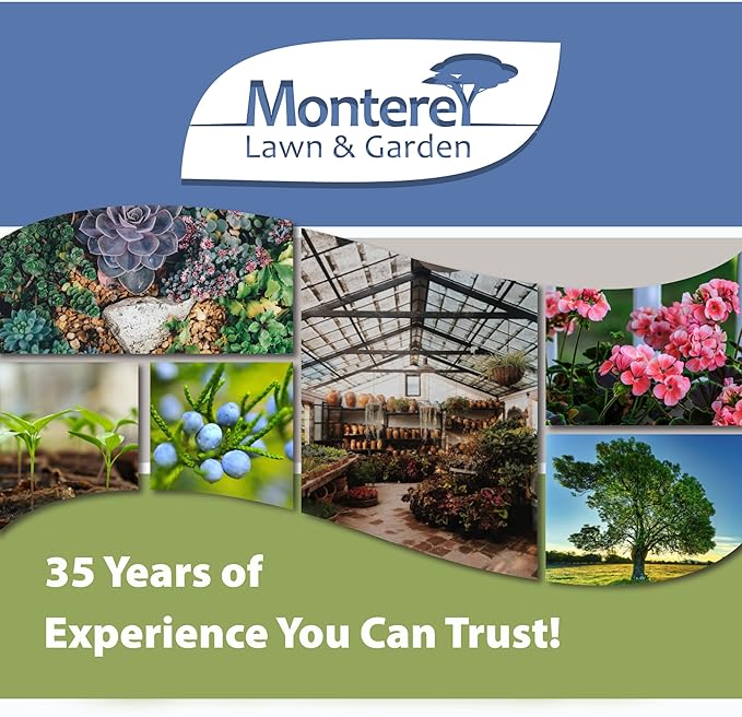 Monterey Once A Year Insect Control II Bundled with Measuring Spoon - Systemic Insecticide Absorbed Through Roots Into Plant - 1 Gallon