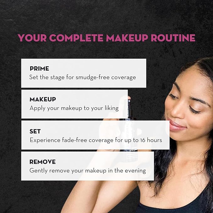 Skindinavia The Makeup Finishing Spray, Classic Makeup Setting Spray, All-Day Wear, Long-Lasting Up to 16+ Hours, Heat-Resistant & Waterproof, Cooling Fine Mist, 4.0 Oz