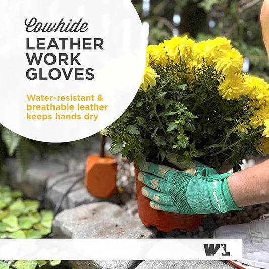 Wells Lamont Women's Hybrid Work/Gardening Gloves