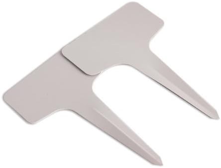luzen 120 Pcs 6X10 CM Plastic Waterproof T-Type Reusable Plant Nursery Garden Labels Stake Tags Markers
