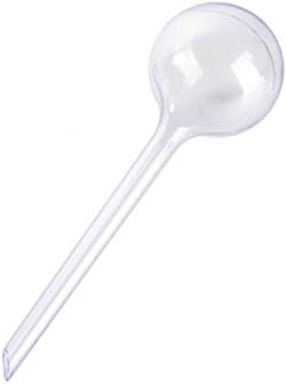 GANPUB White Plastic Plant Self Watering Globes Bulbs Easy Automated Plant Watering Systems for Flower Pots Plant Waterer Houseplant, for Outdoor & Indoor Use Plant Container Accessories(13cm*5cm)