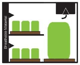 SECRET JARDIN Dark Propagator 90 v4.0 (3' x 2' x 3 1/3')