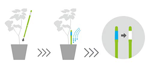 Sustee Aquameter, Set of 5, Plant Soil Moisture Sensor (White, Medium)
