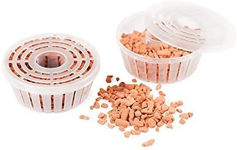 DECOPOTS - Pack of 3 - Self Watering Planter - Height 6.9 inches - Flower Pot with Bottom Watering Level Indicator for All House Plants, Flowers, Herbs (Diameter 7.9", Terracotta)