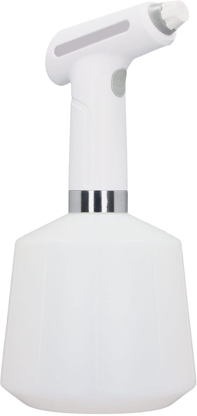 Electric Plant Spray Bottle, Electric Plant Waterproof Spray Bottle, Adjustable Volume Plant Sprayer(1.5L-Whhite)