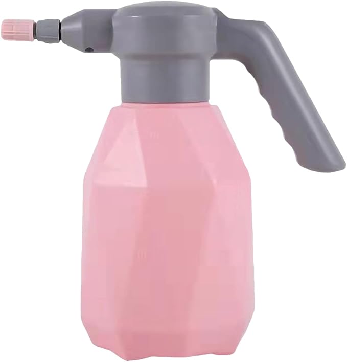 Yosoo 2L Electric Plant Spray Bottle, USB Rechargeable Garden Sprayer with Adjustable Spout and One Button Operation, for Indoor Outdoor House Flower Grass Watering (Type 1)